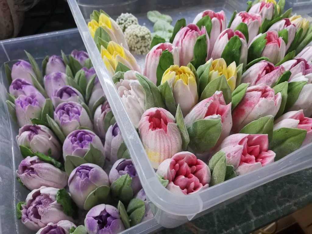 Зефирные букеты и композиции