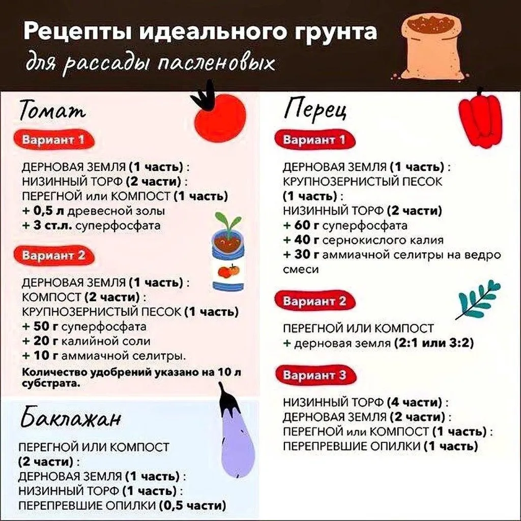 Садово-огородная  инфографика