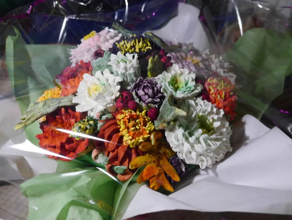 Зефирные букеты и композиции