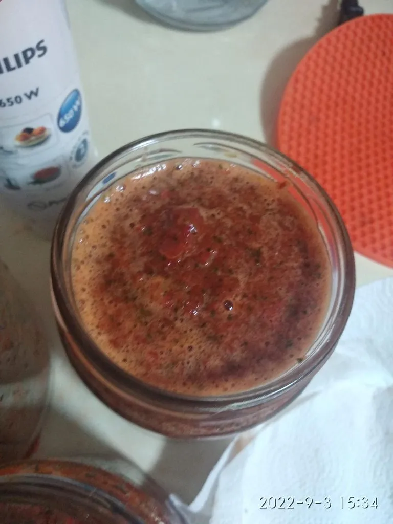 Аджика из перца сырая ферментированная