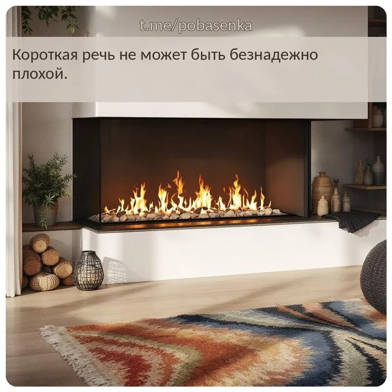 «Короткая речь не может быть безнадежно...» height="550" width="550"