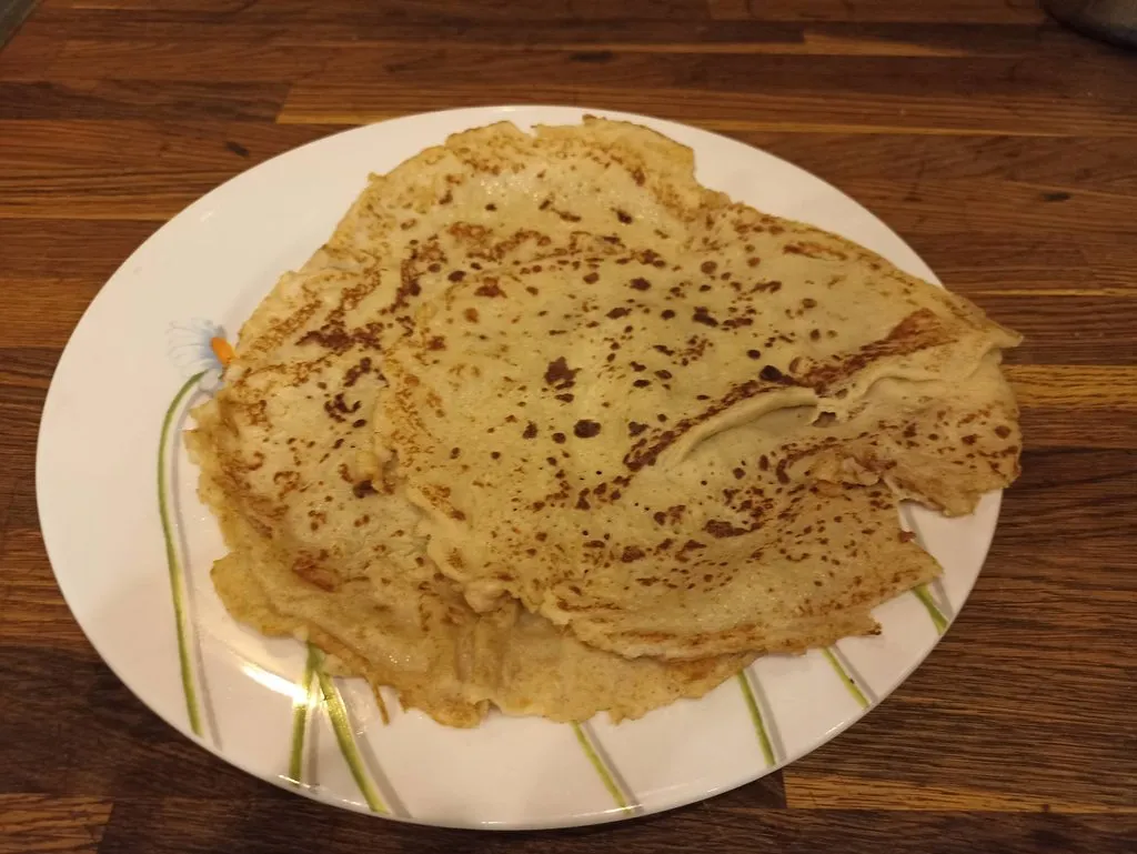 Блины ячменные на кефире