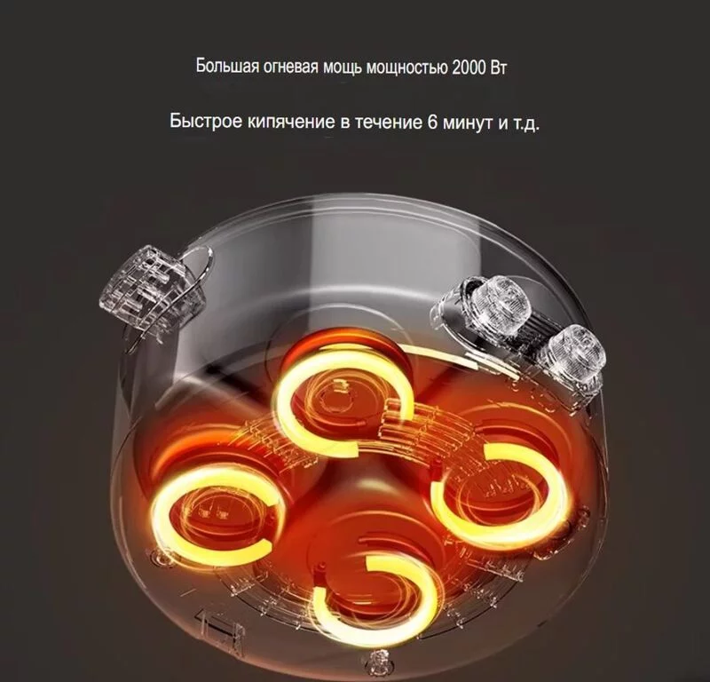 Четырехсекционная мультиварка