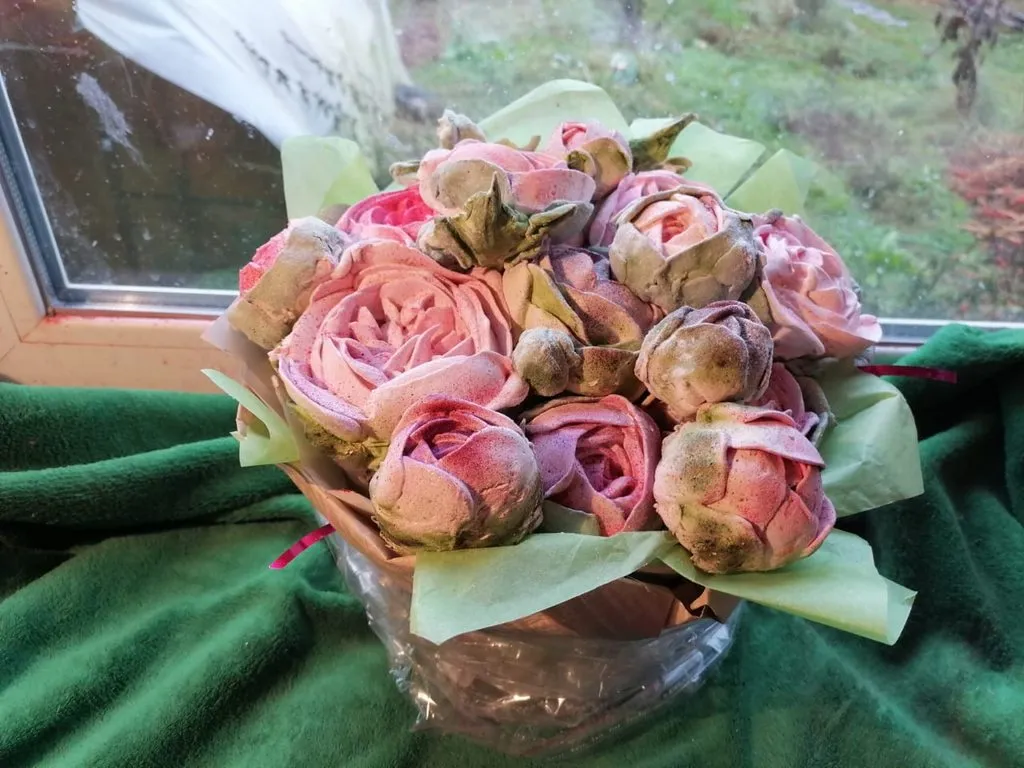 Зефирные букеты и композиции