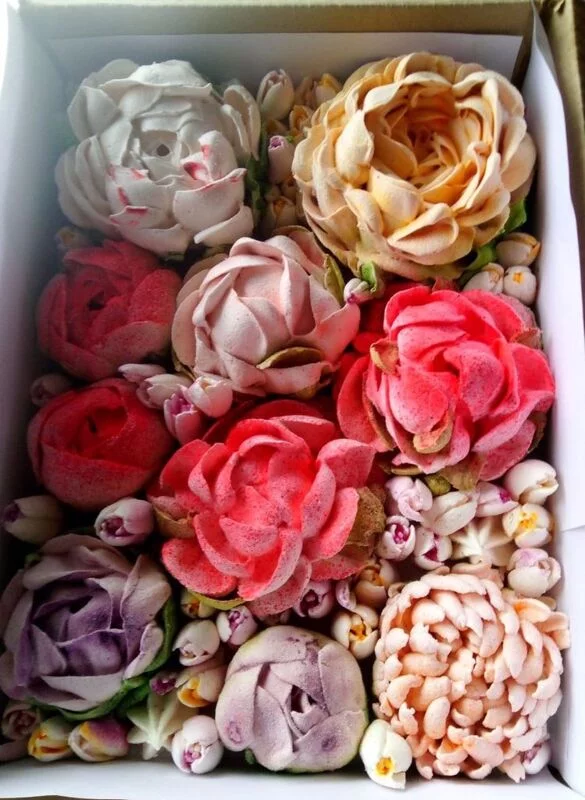 Зефирные букеты и композиции