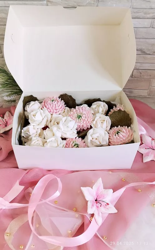 Зефирные букеты и композиции