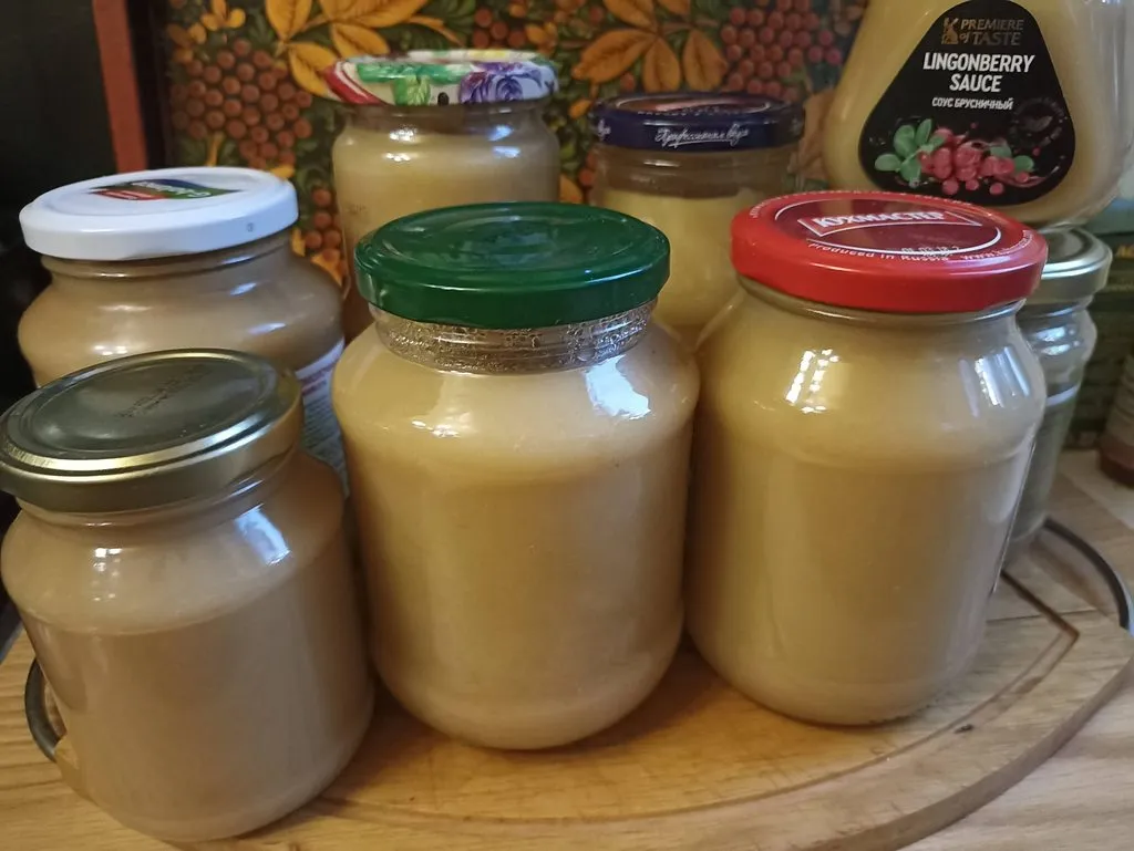 Яблочное пюре «Неженка»