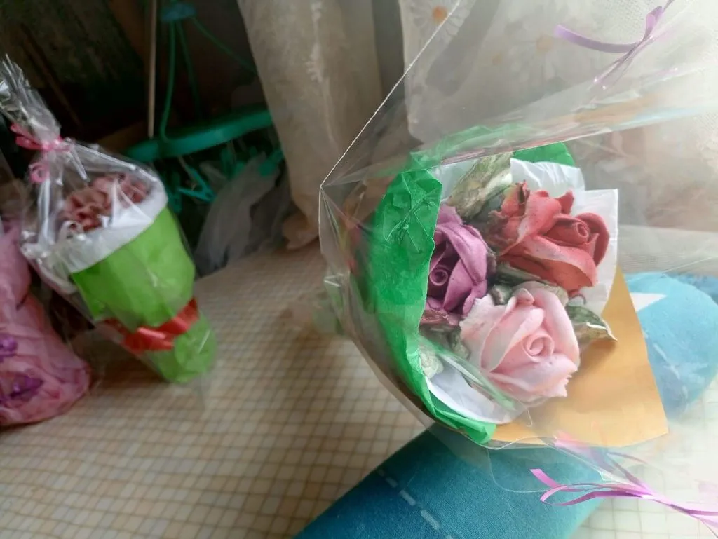 Зефирные букеты и композиции