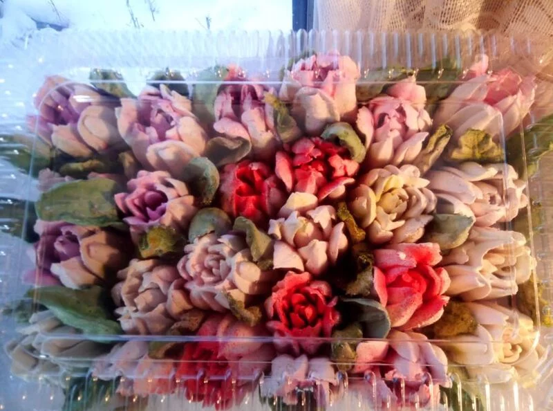 Зефирные букеты и композиции