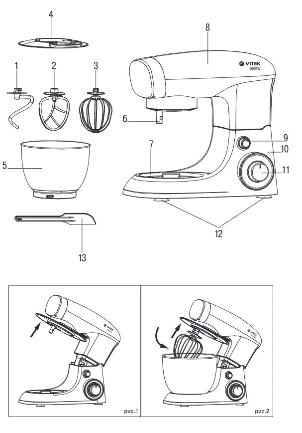 Кухонные машины Vitek