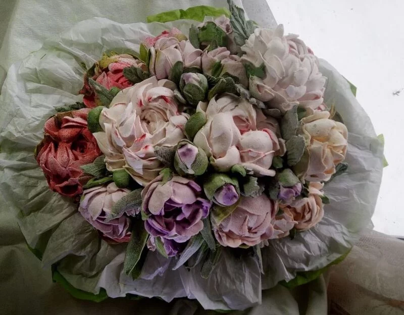 Зефирные букеты и композиции