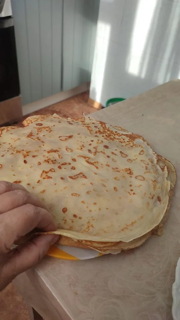 Блины по рецепту Пьера Эрме