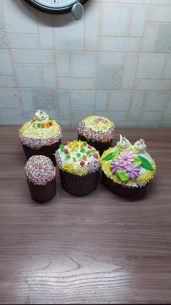 Кулич для ленивых (без замеса)