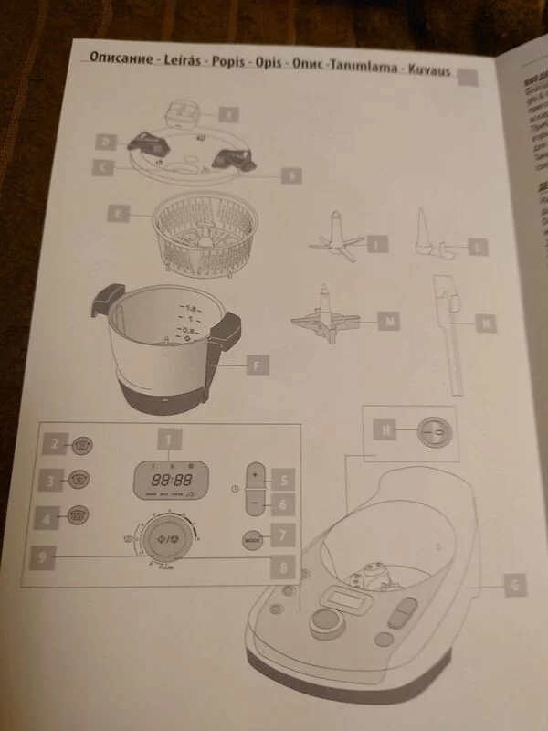 Процессор Robot Da Cucina Baby Meal Chicco De'Longhi & Me