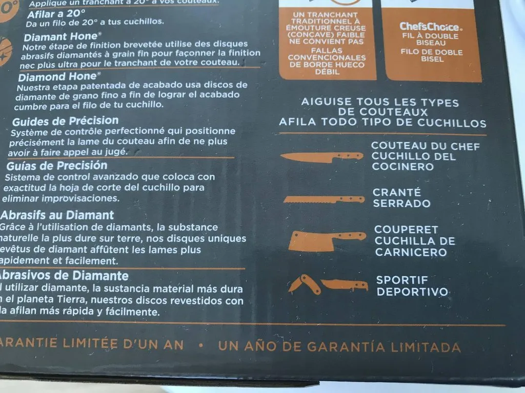 Заточка ножей