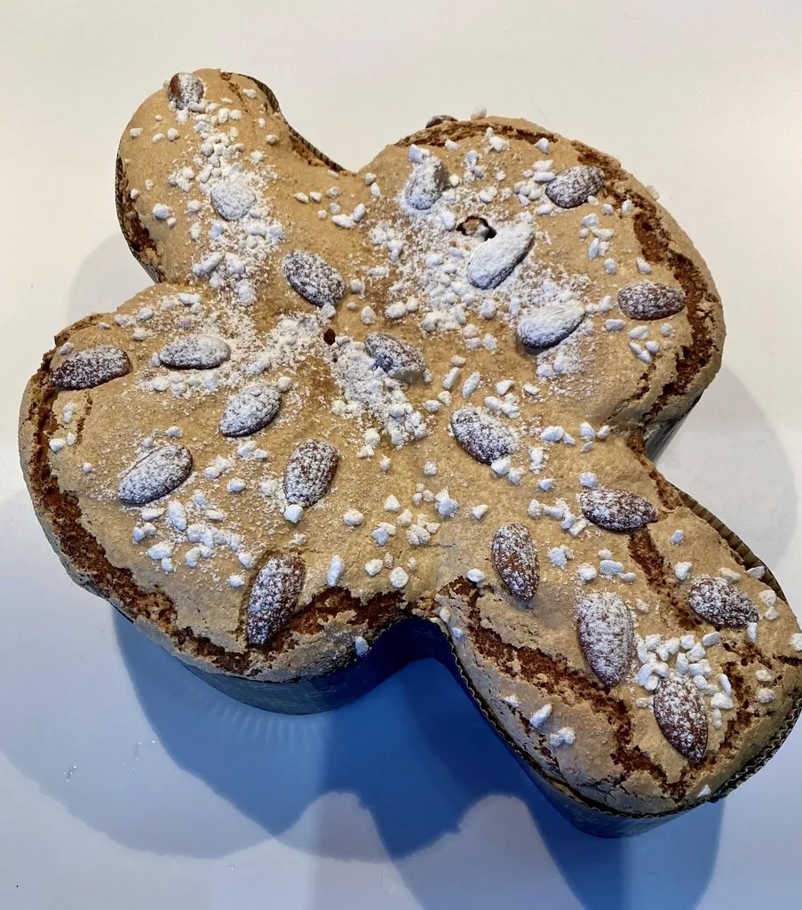 Кулич по рецепту пасхальной итальянской коломбы