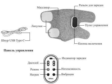 Массажер для ног Kitfort КТ-2952