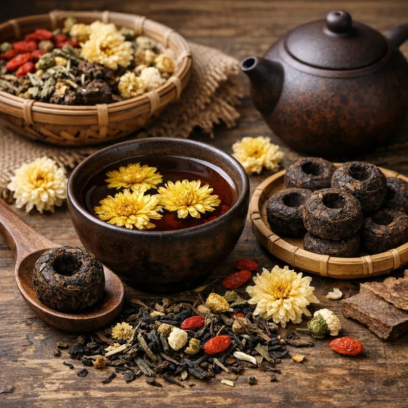 Пуэр — настоящий черный чай из Китая