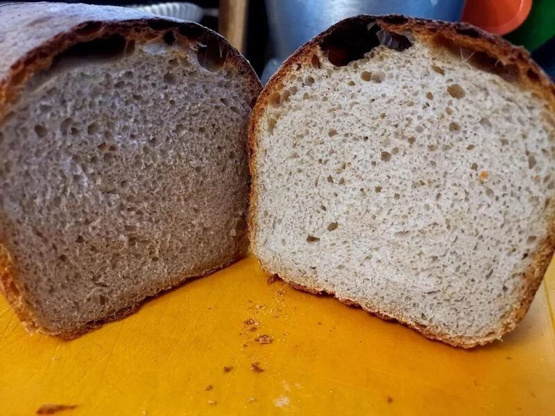 Старый хлеб Комо (Pane di Como Antico) в духовке