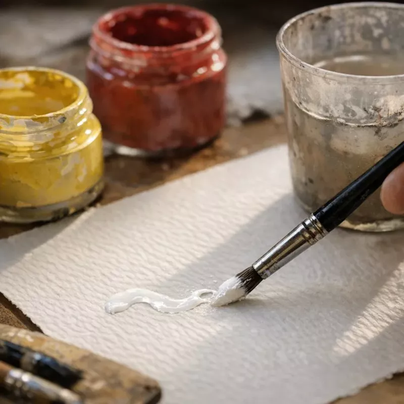 Всё о маскирующей жидкости для акварели 