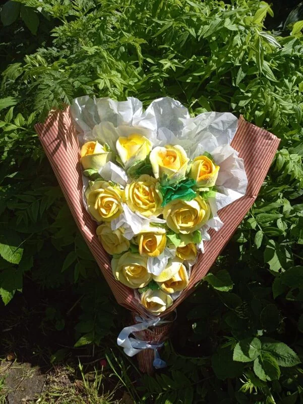 Зефирные букеты и композиции