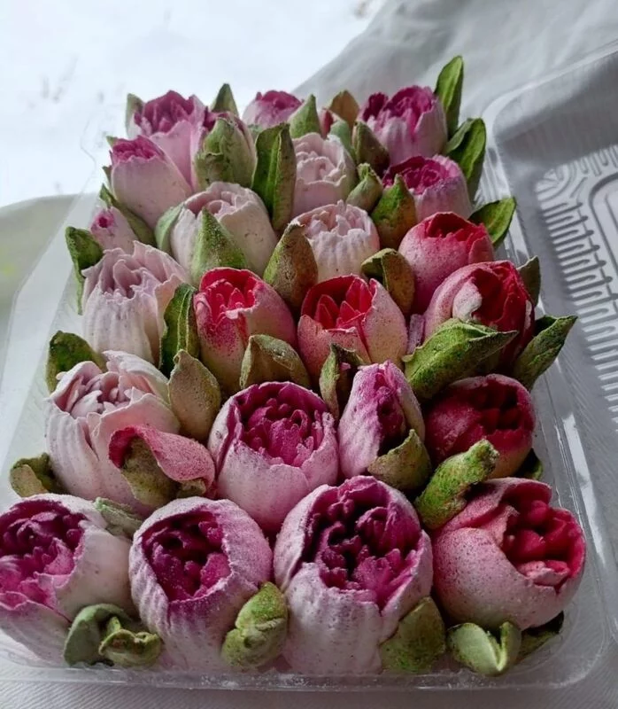 Зефирные букеты и композиции