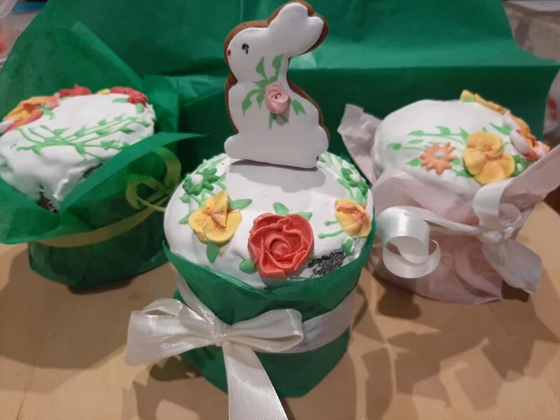Кулич Пасхальный "Мечта" и Глазурь Желатиновая