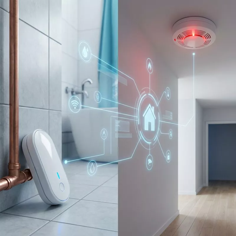 Умные датчики протечек и дыма: защита дома 24/7