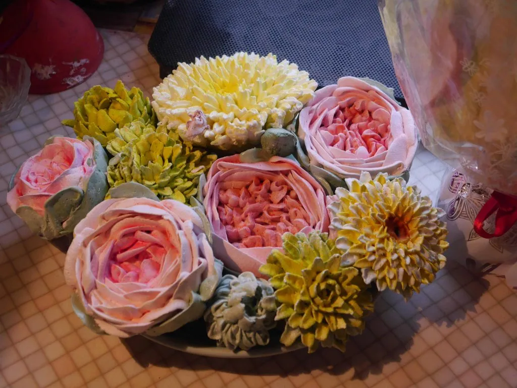 Зефирные букеты и композиции