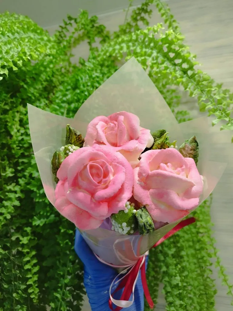 Зефирные букеты и композиции