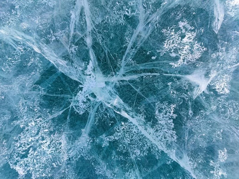 Волшебный лёд Ольхона