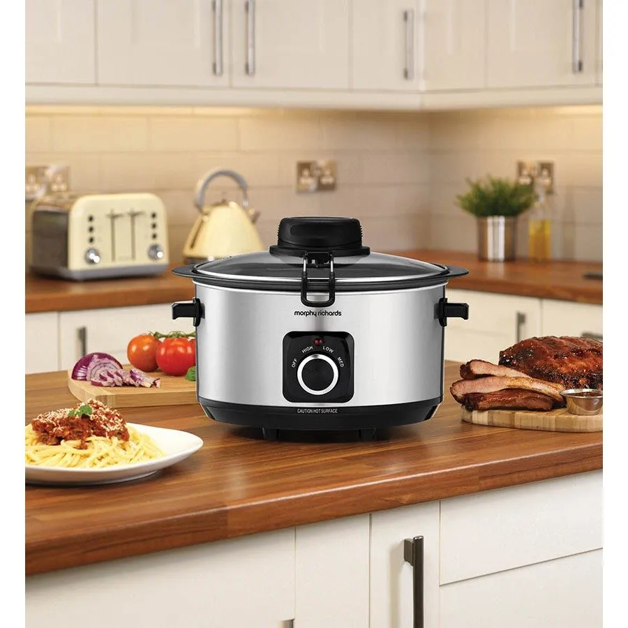 Медленноварка Morphy Richards Slow Mix 461010