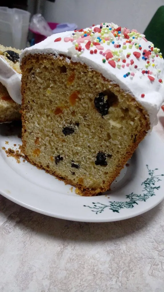 Кулич Александрийский на закваске