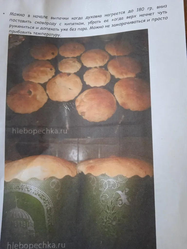 Куличи (паски) пасхальные заварные от Светты