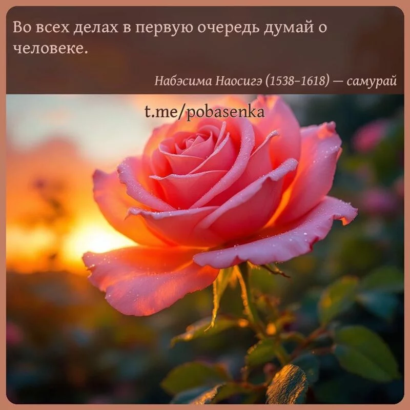 «Во всех делах в первую очередь думай о...» height="550" width="550"