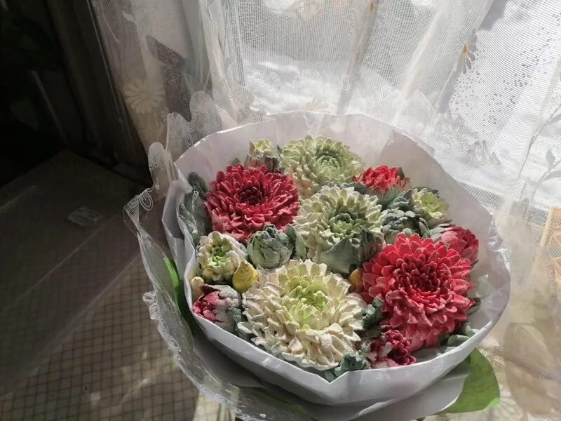 Зефирные букеты и композиции