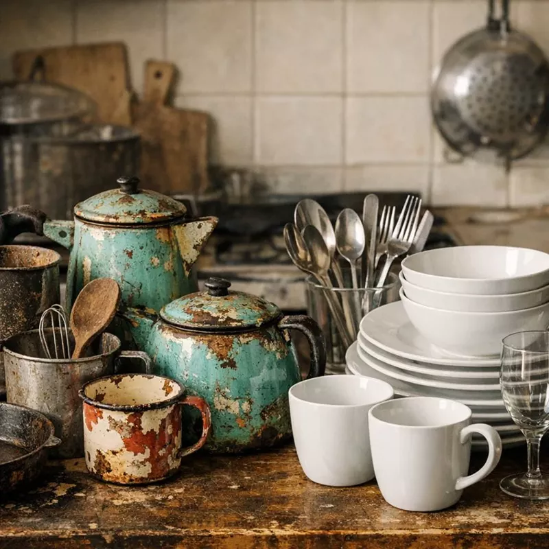 Проверка винтажной посуды на свинец