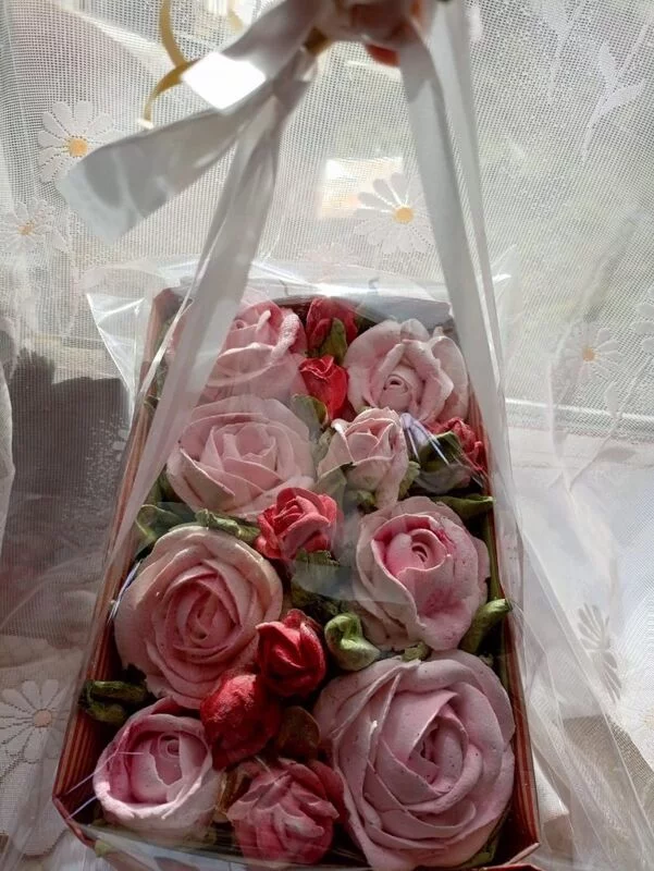 Зефирные букеты и композиции