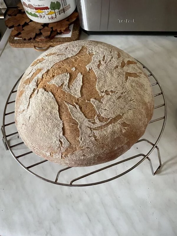 Хлеб Комо (Pane di Como) в духовке (не путайте с Pane di Come Antico)