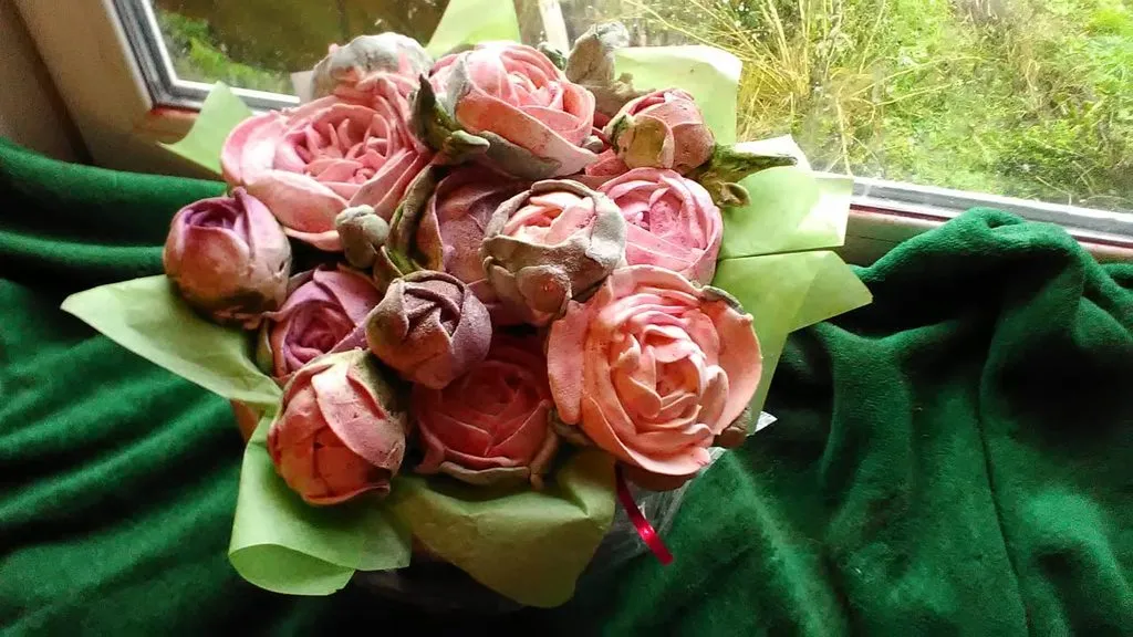 Зефирные букеты и композиции