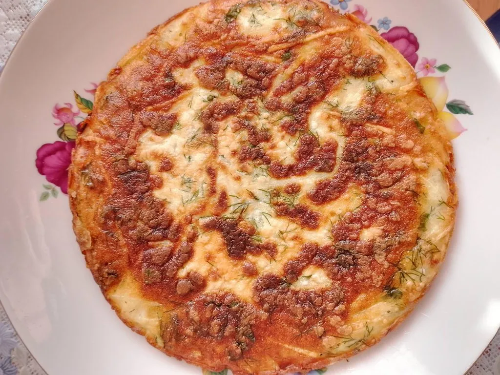 Блины с тёртой картошкой