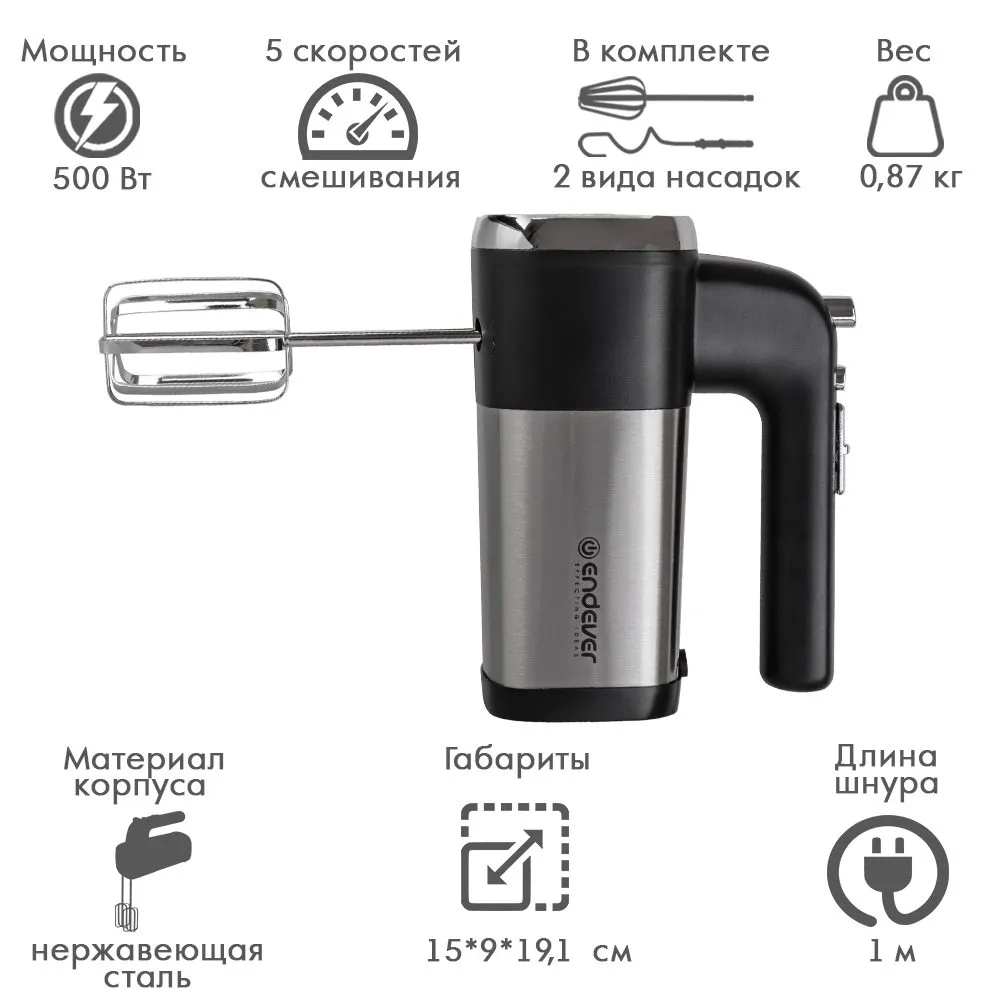 Ручные миксеры Endever Sigma-07, Sigma-08 и Tuarex TK-4002
