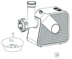 Мясорубка National NK-MG032