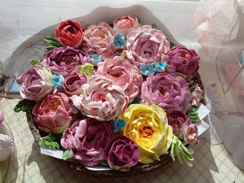 Зефирные букеты и композиции