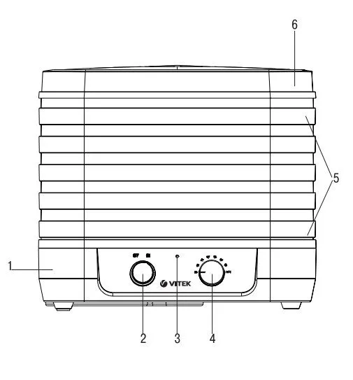 Сушилки для овощей Vitek