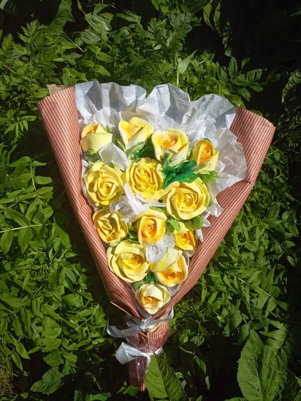 Зефирные букеты и композиции