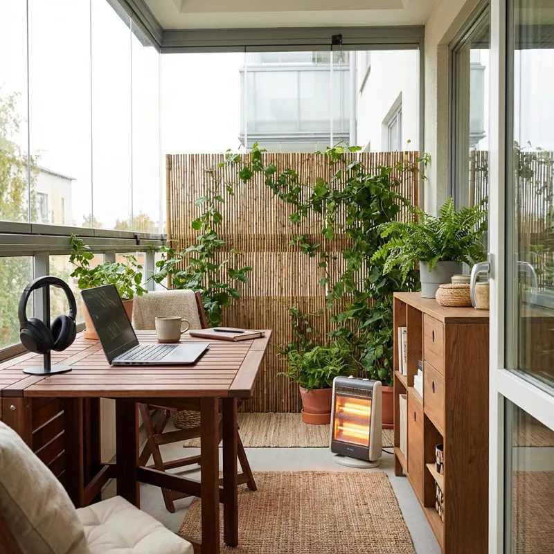 Террасы и веранды: организация рабочего места на свежем воздухе