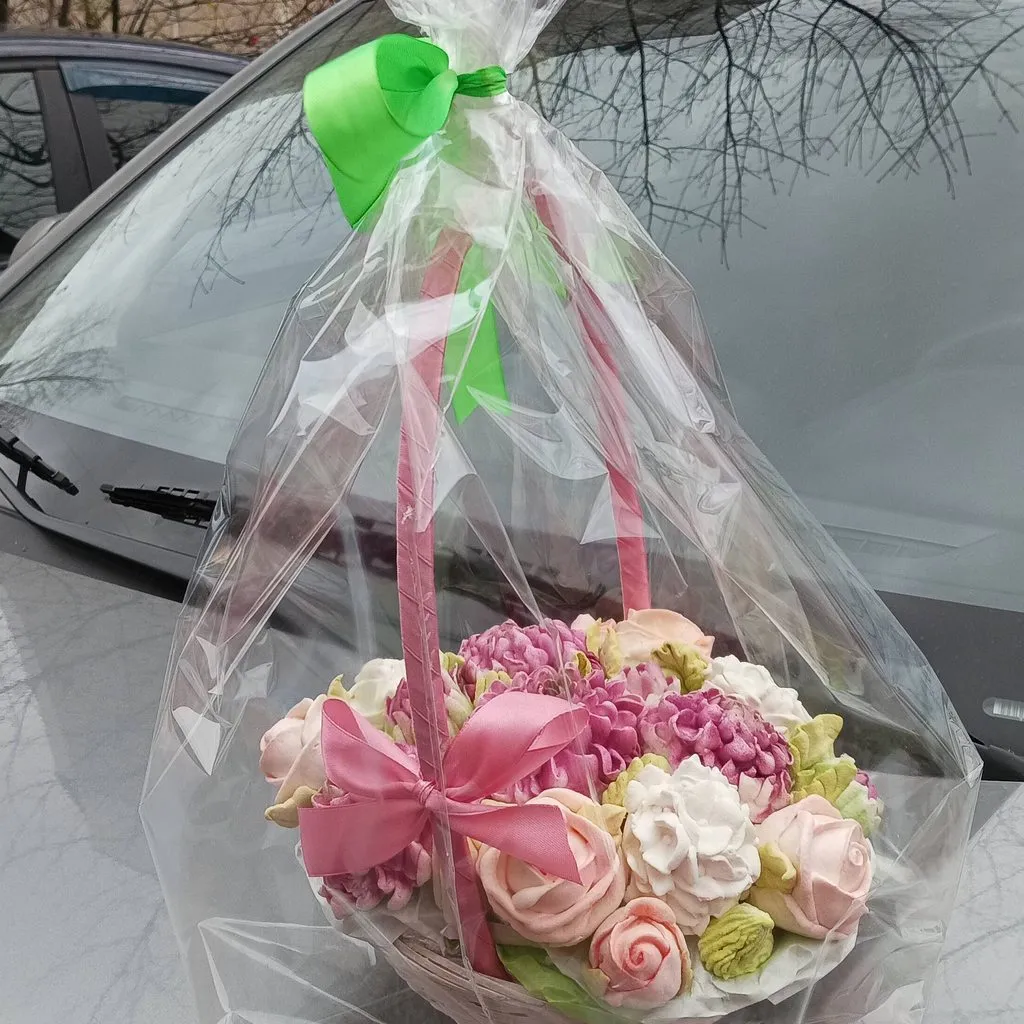 Зефирные букеты и композиции