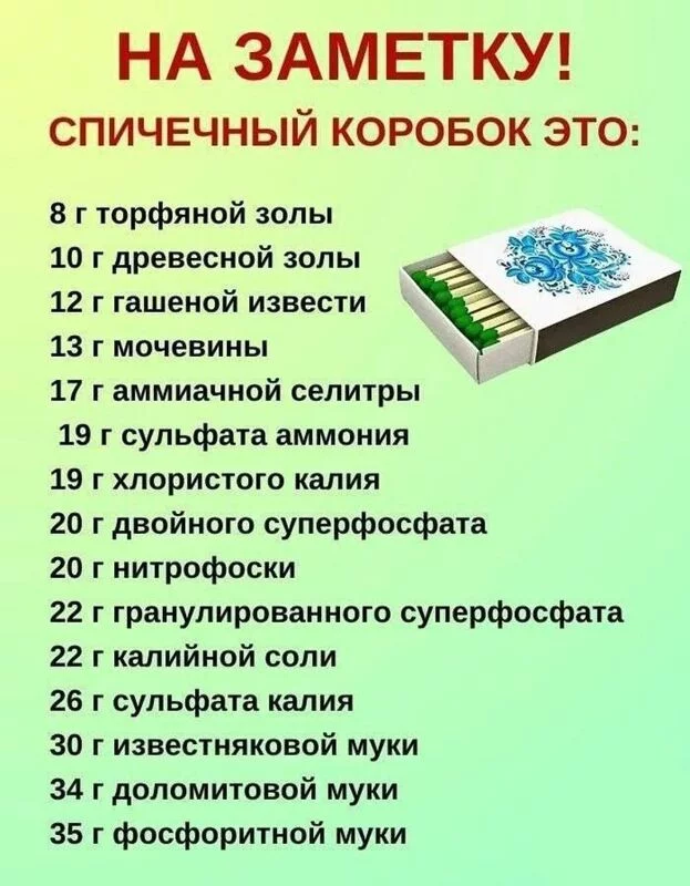 Садово-огородная  инфографика