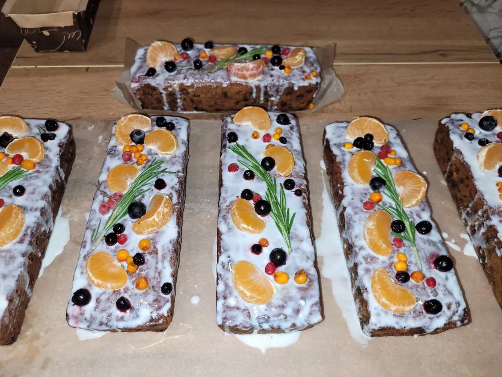 Английский рождественский кекс